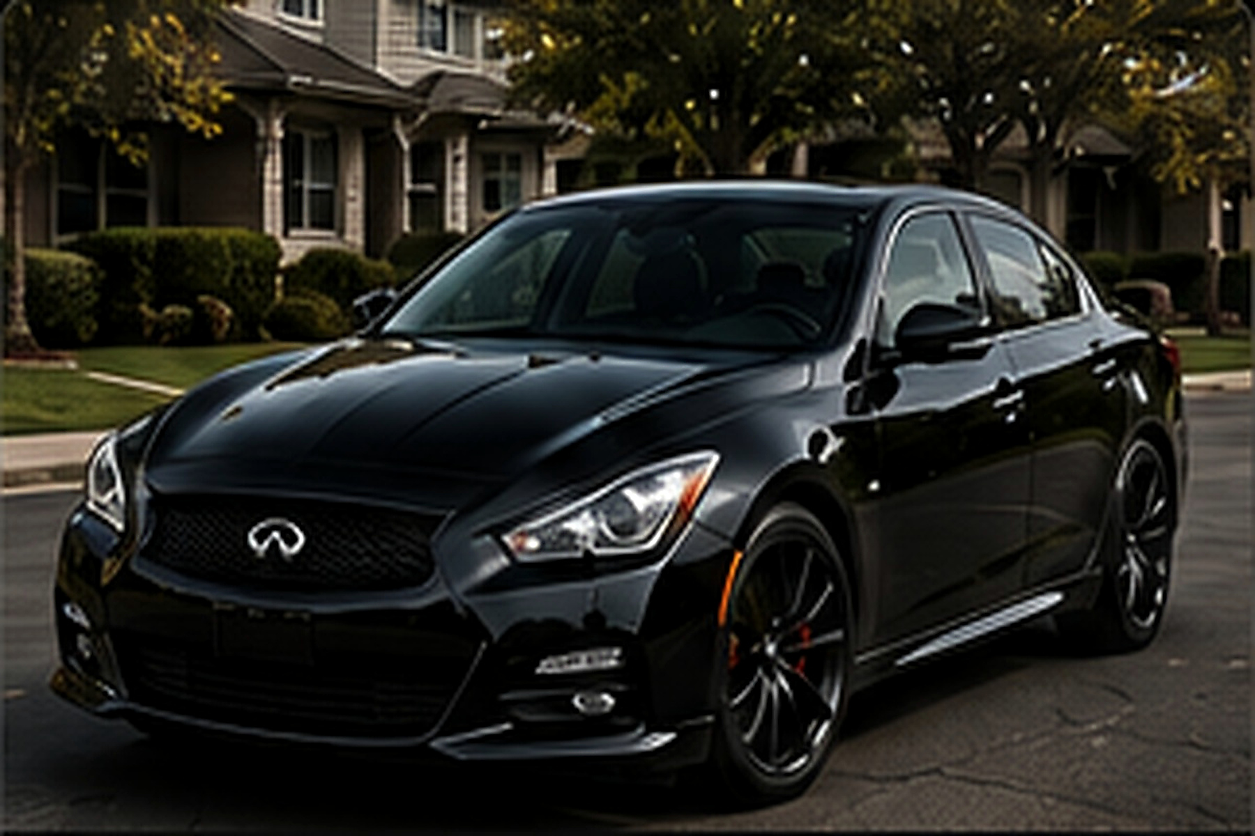 2012 Infiniti G37, black