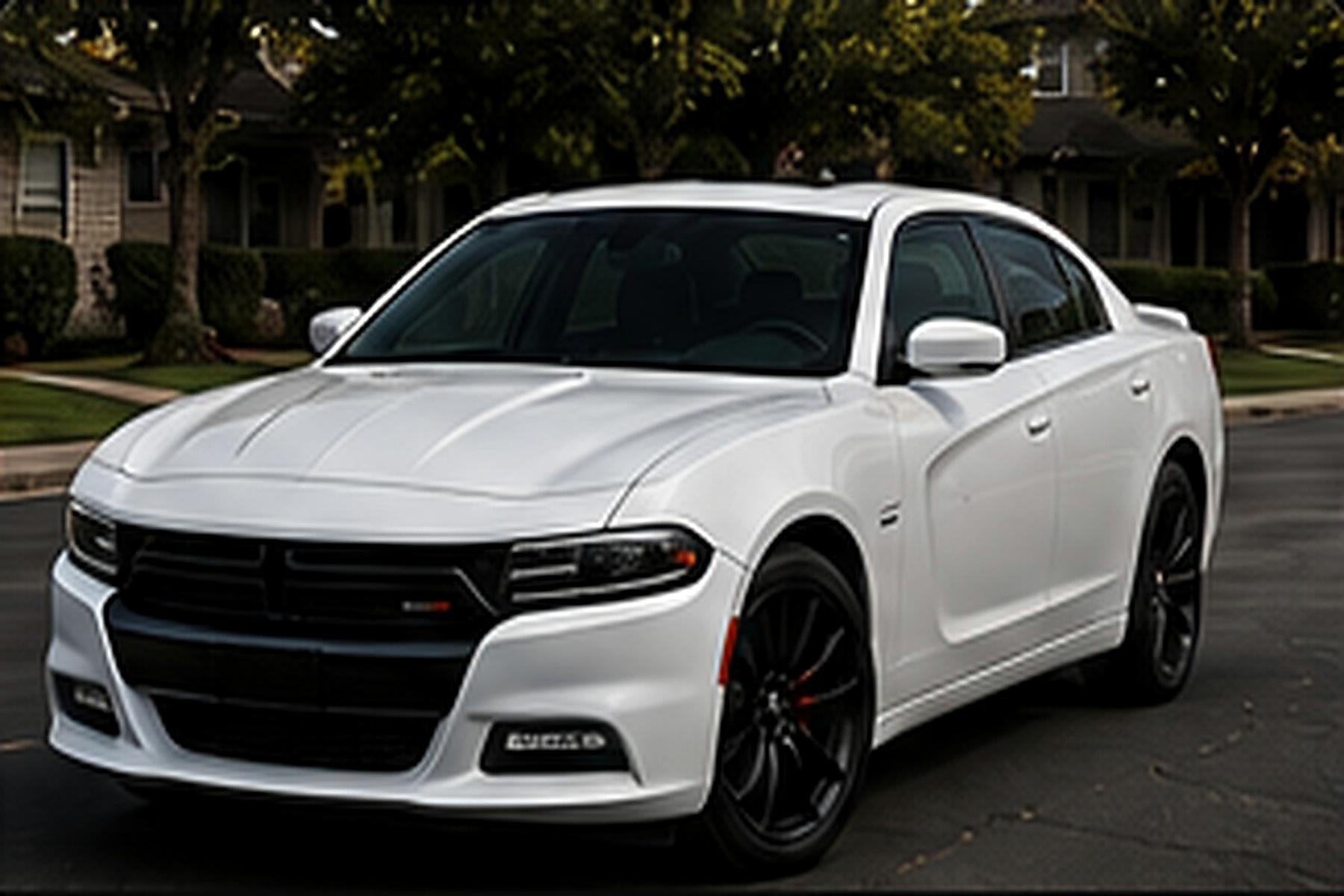 2014 Dodge Charger, white